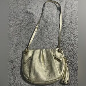 Vince Camuto Gold Cross-body Purse